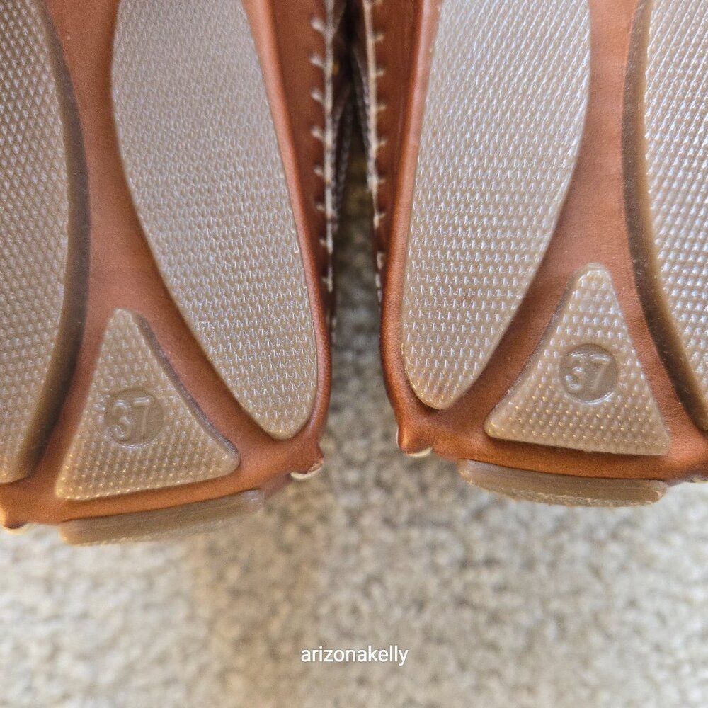 NEW Pikolinos Jerez in "Brandy" Size 37 Italian Leather - Picture 7 of 10